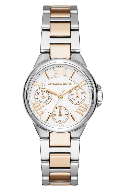 michael michael kors mini camille multifunction bracelet watch 33mm|michael kors camille watch.